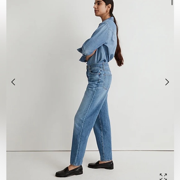 • Madewell • Women’s The Slouchy Boyjean in Rosewell Wash Blue 25 - Picture 2 of 5